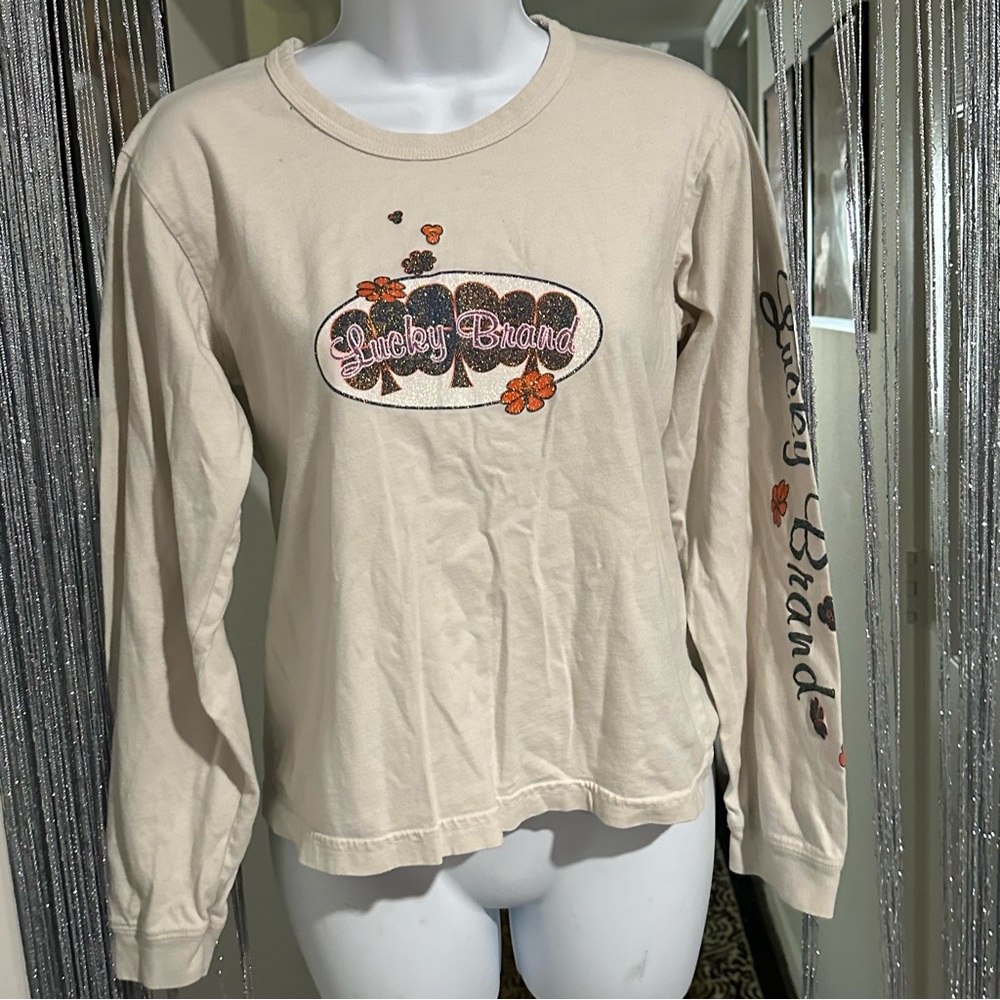 lucky brand long sleeve tee